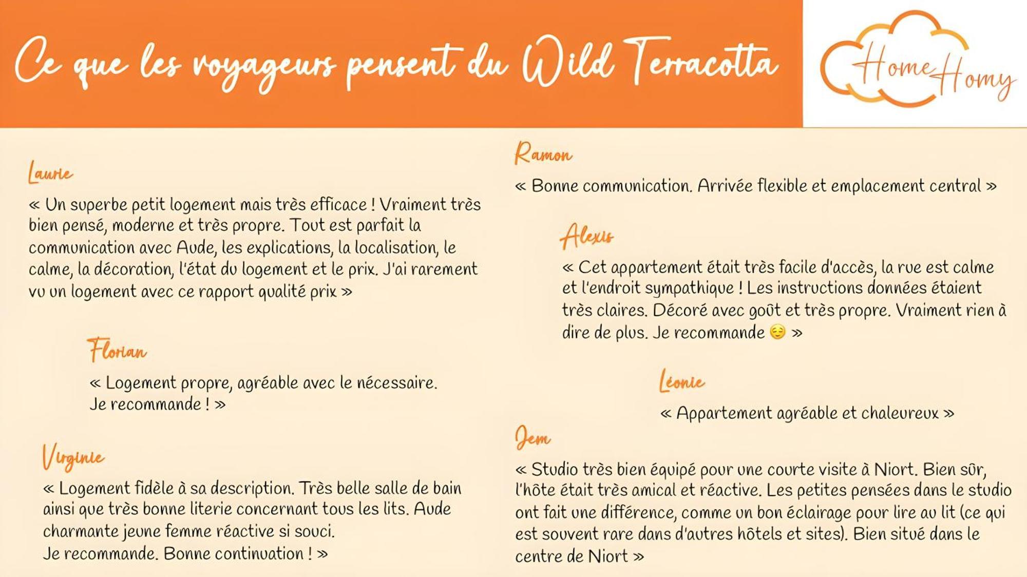 Le Wild Terracotta - Home Homy 니오르 외부 사진